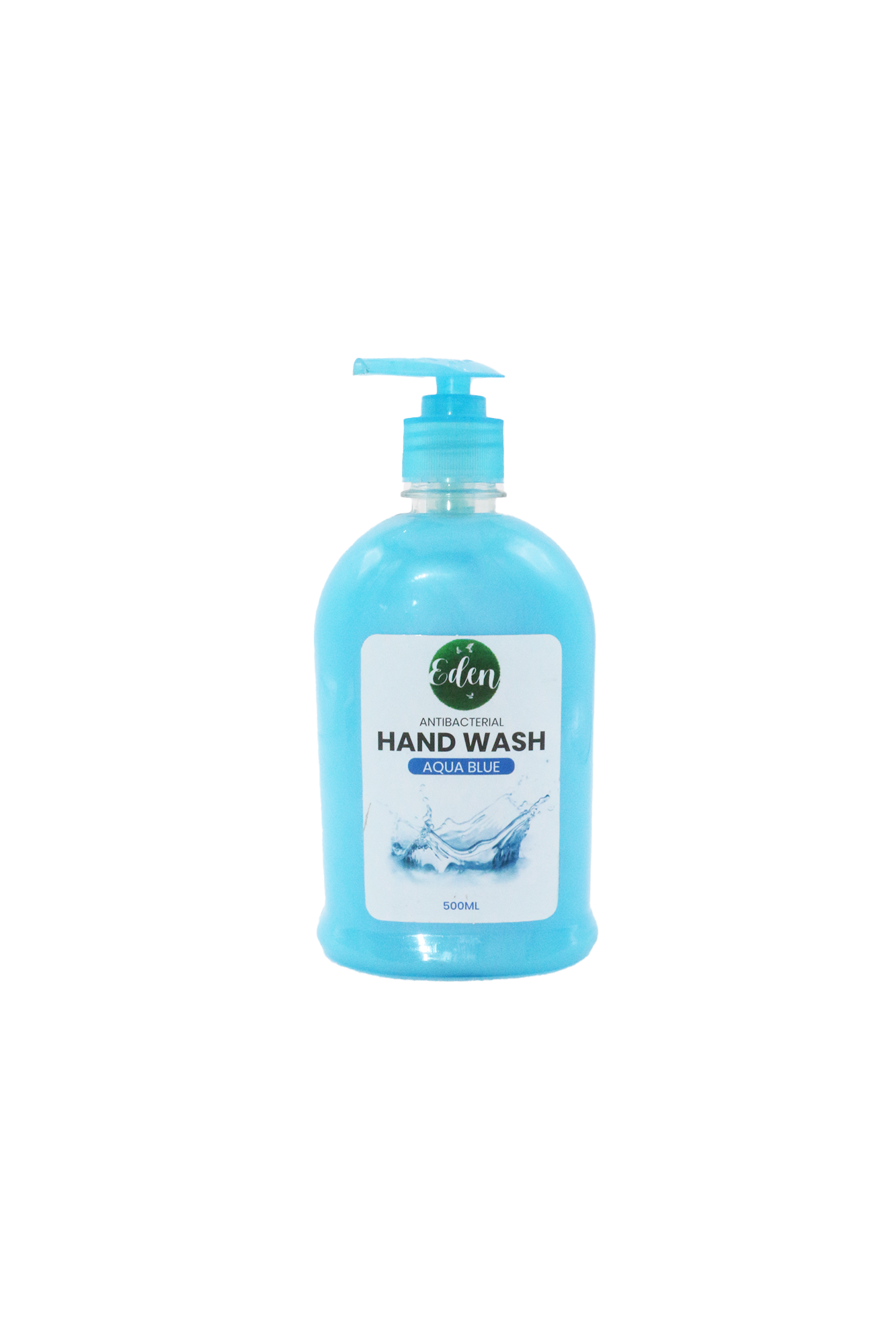 eden hand wash aqua blue 500ml