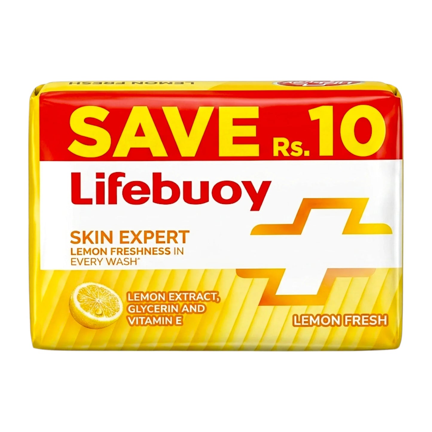lifebuoy soap lemon fresh 123g 3pc