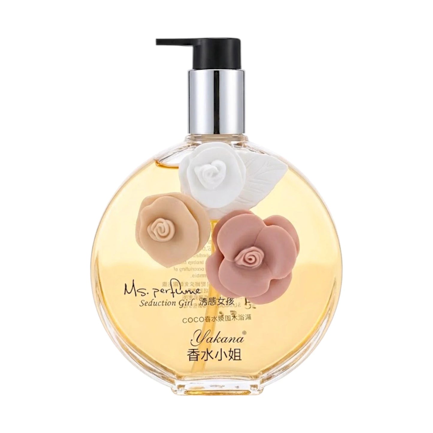 yakana shower gel ms perfume yellow 400ml china