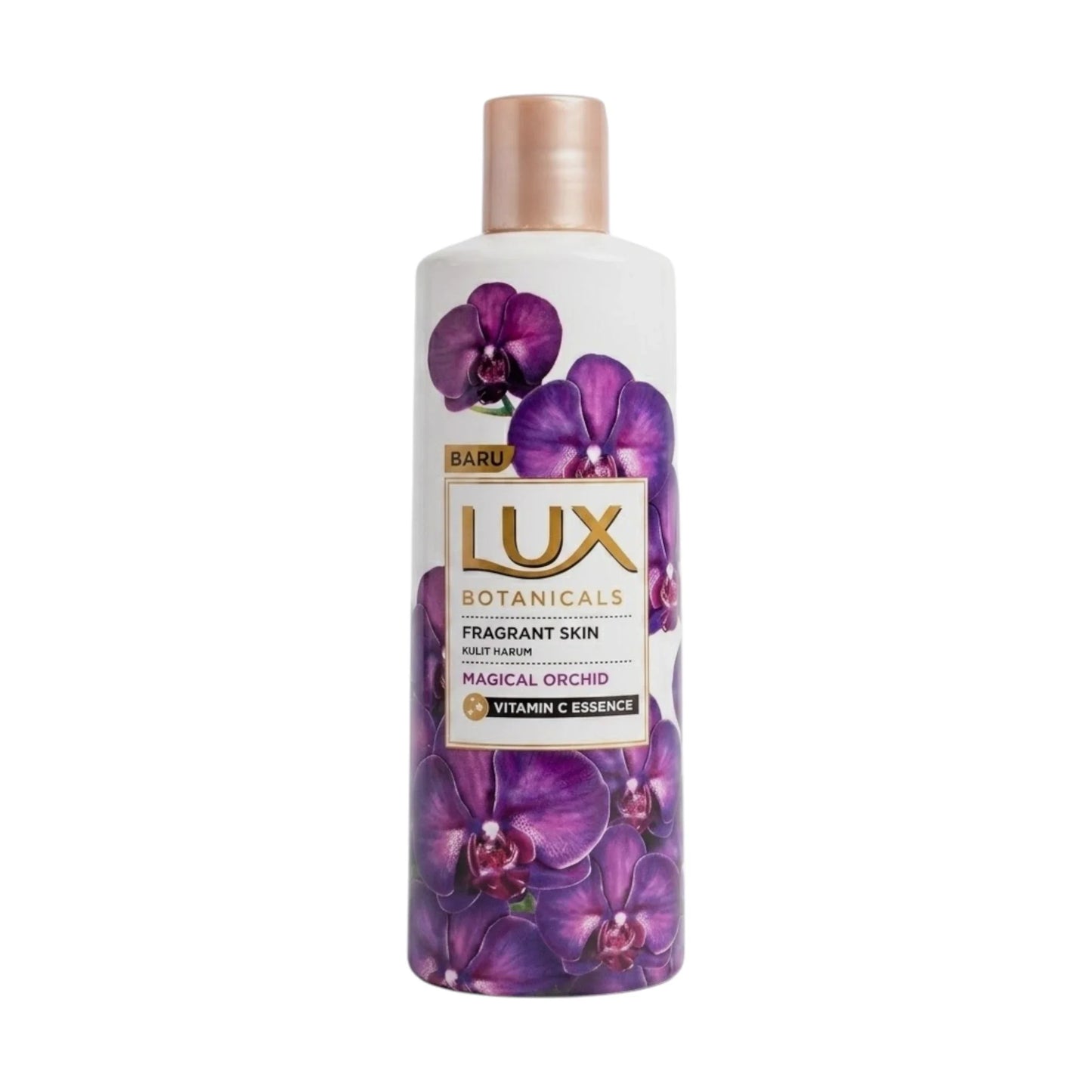 lux shower gel magical orchid 250ml indonesia