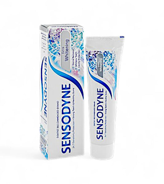 sensodyne toothpaste extra whitening 70g