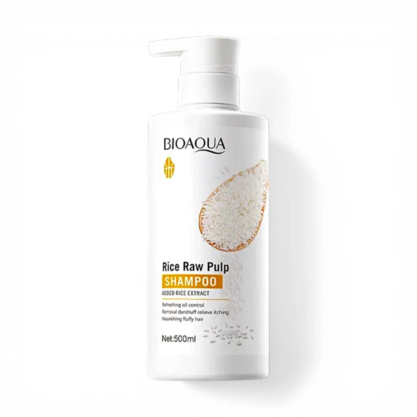 bioaqua shampoo rice raw pulp 500g china