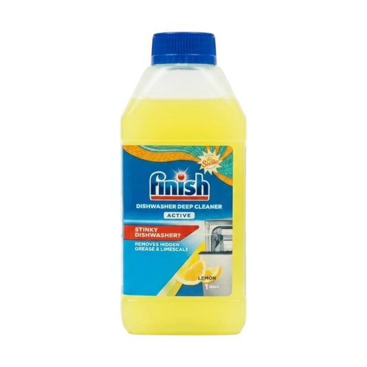 finish dishwasher deep cleaner active lemon 250ml