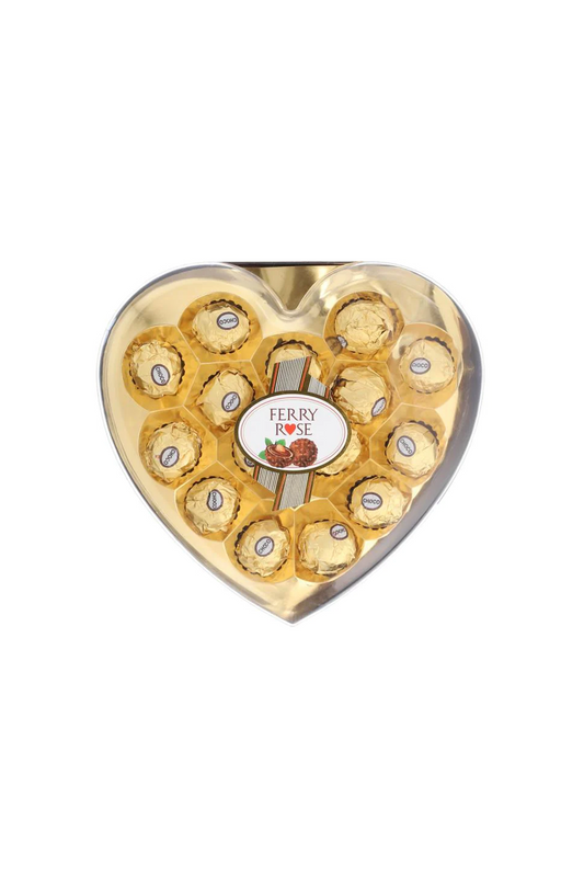 ferry rose chocolate gold heart t15 187.5g china