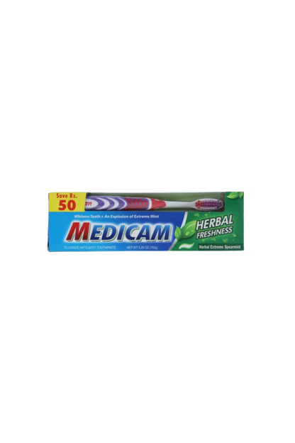 medicam toothpaste herbal 150g