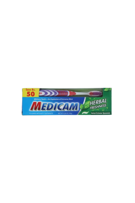 medicam toothpaste herbal 150g