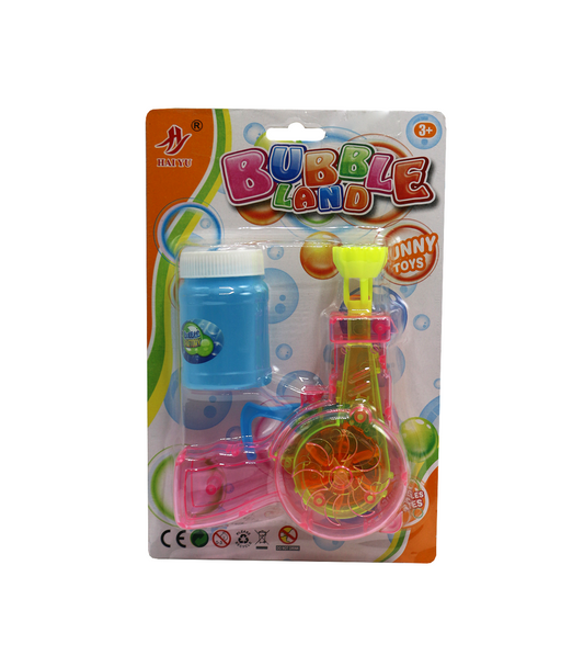 bubble gun card colorful t654