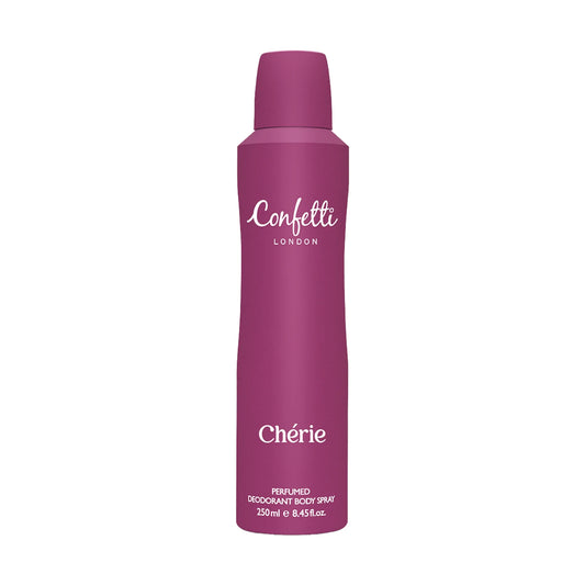 confetti body spray cherie 250ml
