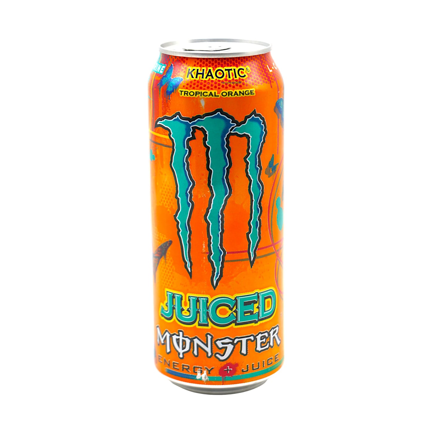 monster energy drink khaotic tropical orange juiced 500ml