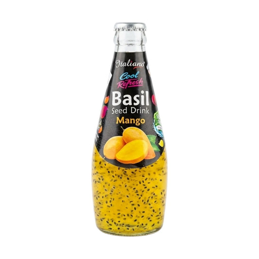 italiano basil seed drink mango sugar free 290ml