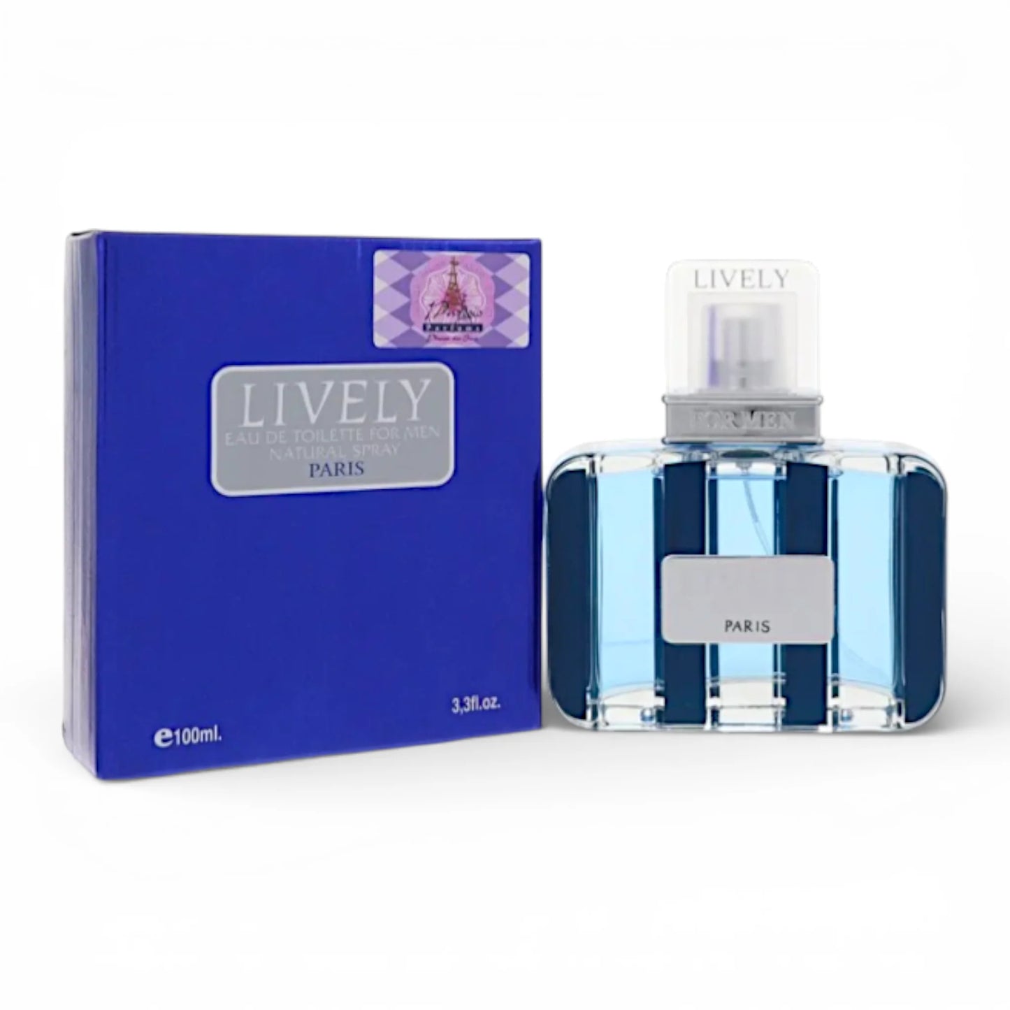 lively perfume blue 100ml for men