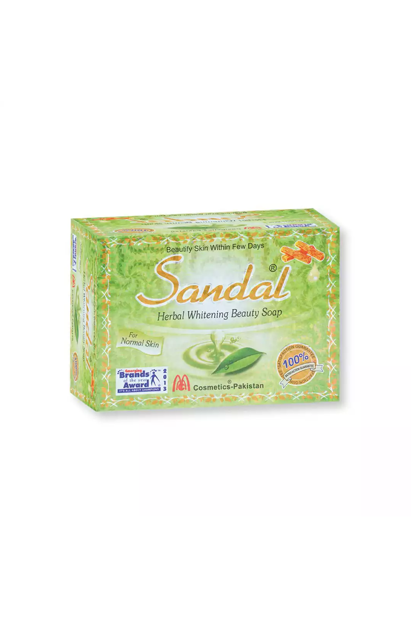 sandal soap herbal whitening 80g