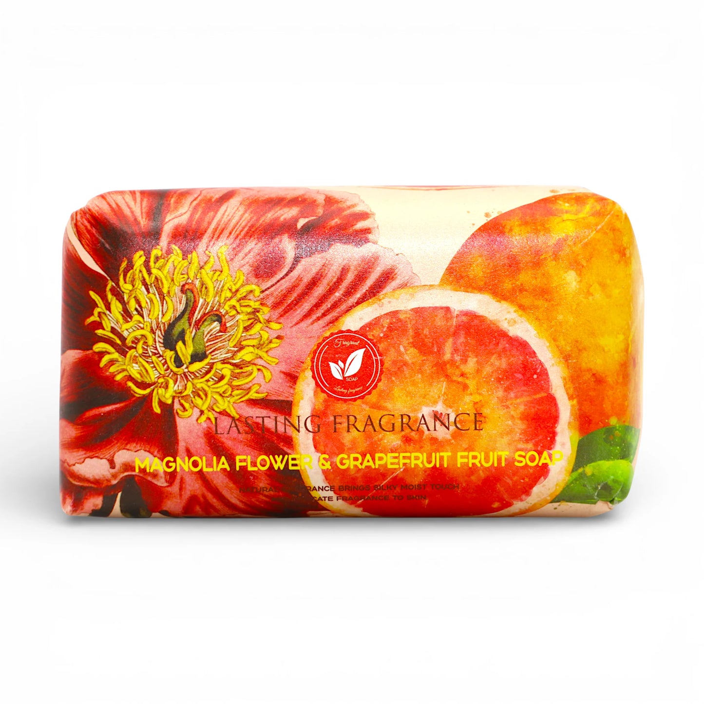 yuelijia perfume fruit soap mangolia flower & grapefruit 250g china