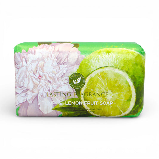 yuelijia perfume fruit soap tulip & lemon 250g china