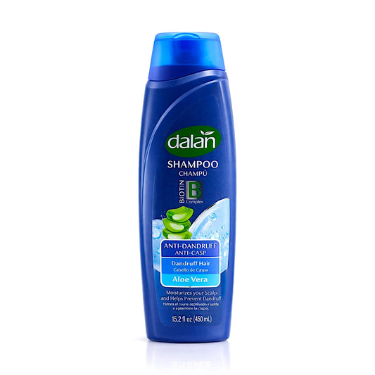 dalan shampoo biotin aloe vera anti-dandruff 450ml turkiye