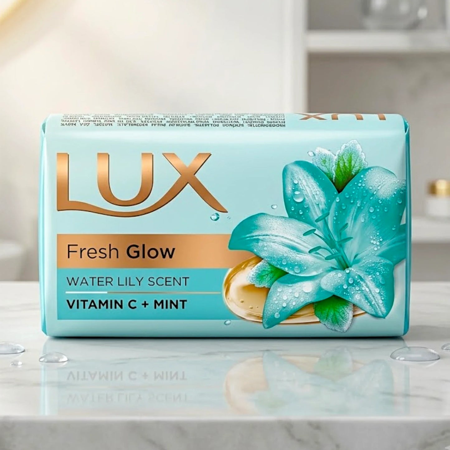 lux soap fresh glow 163g