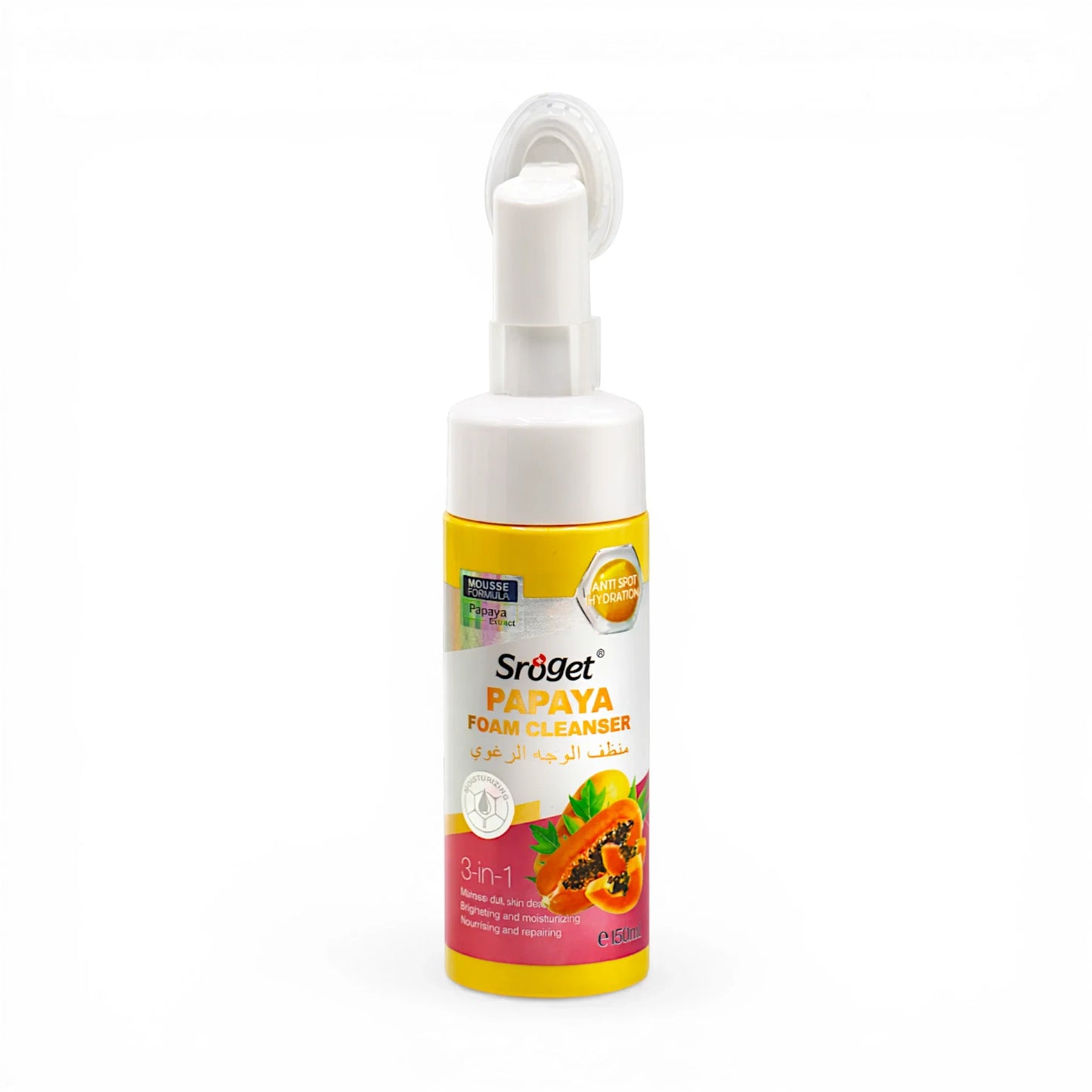 sroget foam cleanser papaya 150ml china