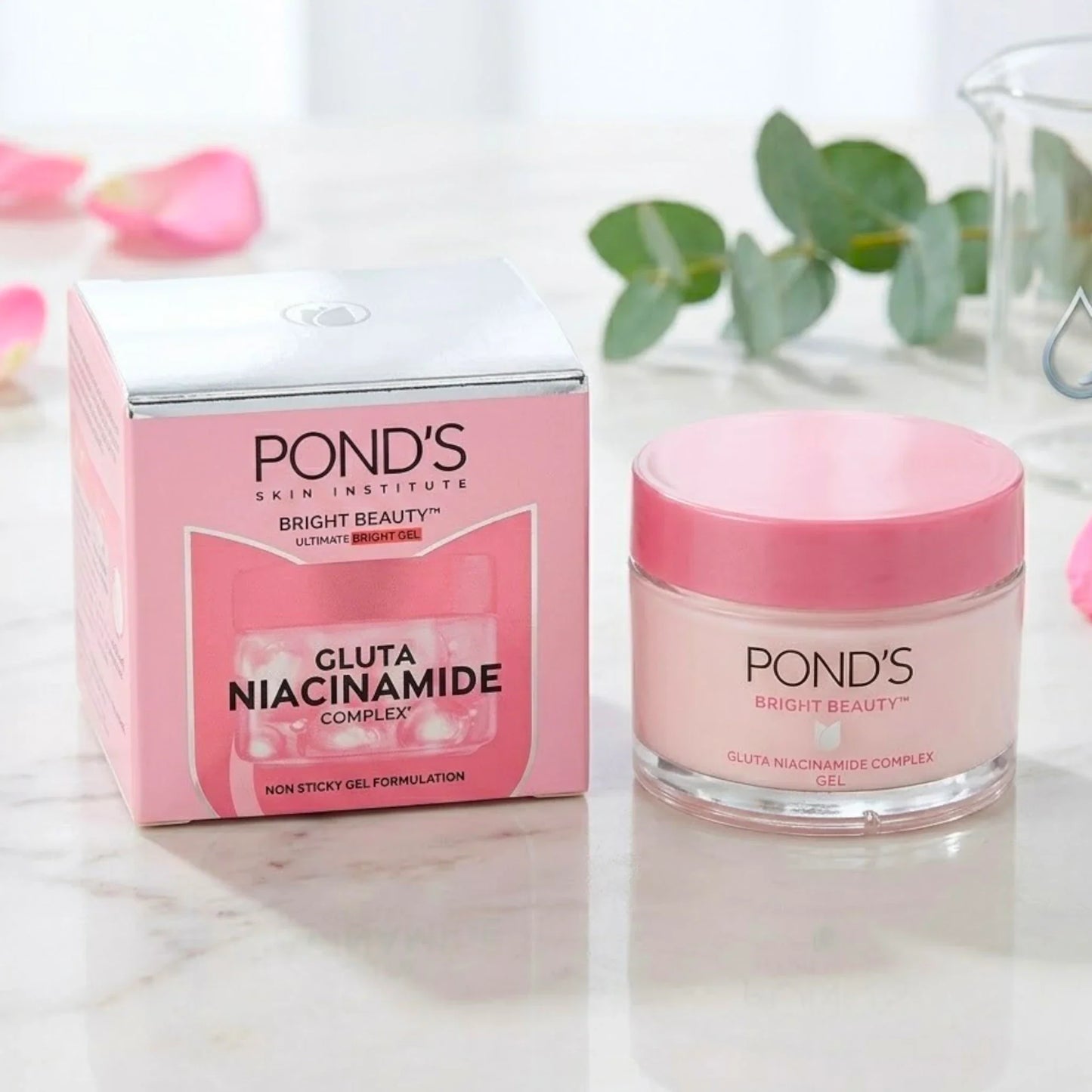 ponds cream bright beauty gluta niacinamide 50g