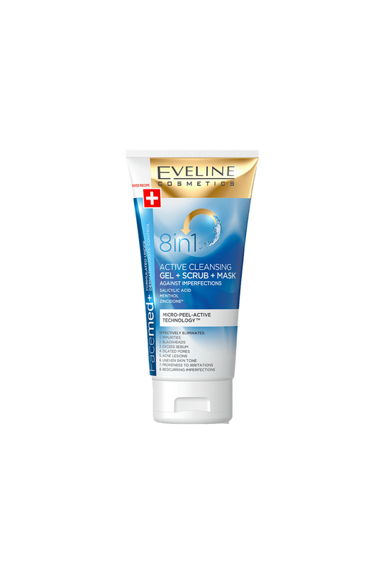 eveline face wash active 8in1 150ml