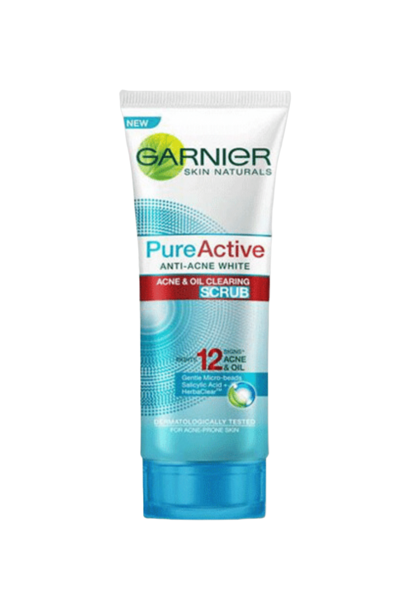 garnier face wash pure active scrub 100ml indonesia