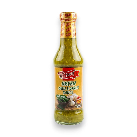 suree sauce green chilli & garlic 300ml