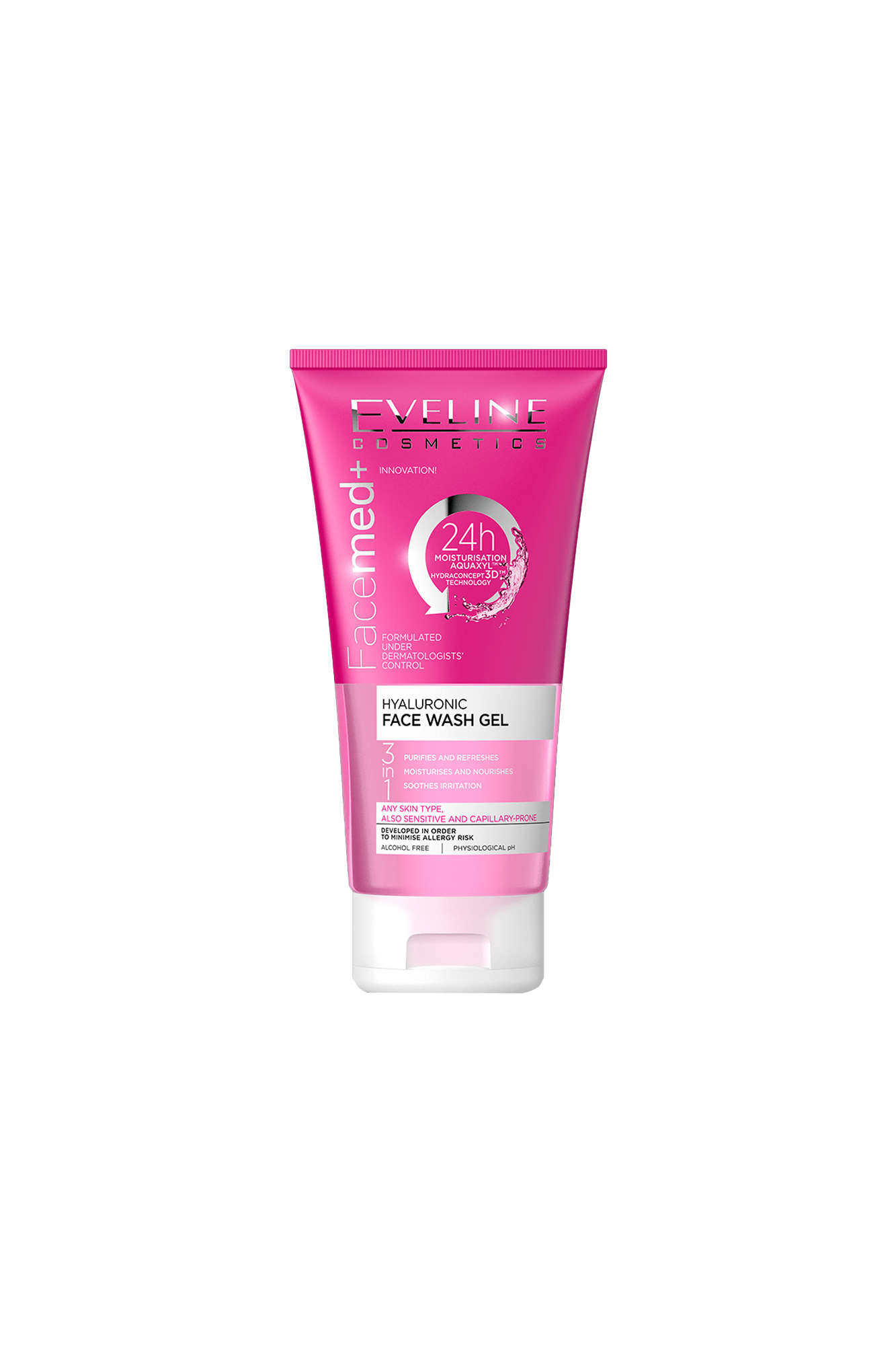 eveline face wash hyaluron gel 150ml