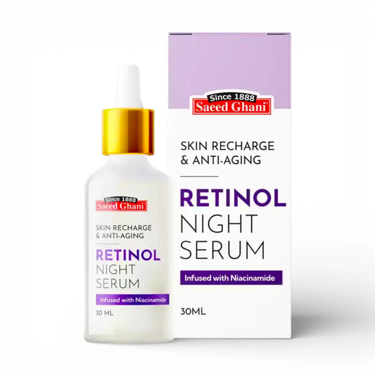 saeed ghani retinol night serum 30ml