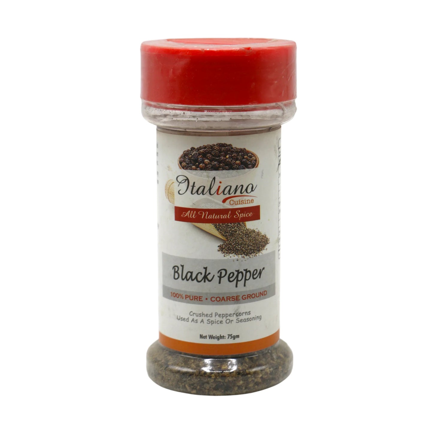 italiano black pepper powder 75g