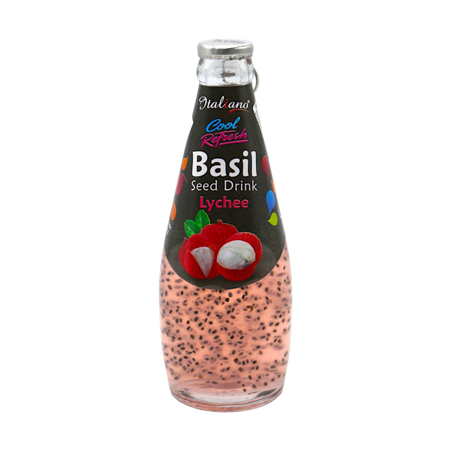 italiano basil seed drink lychee 290ml