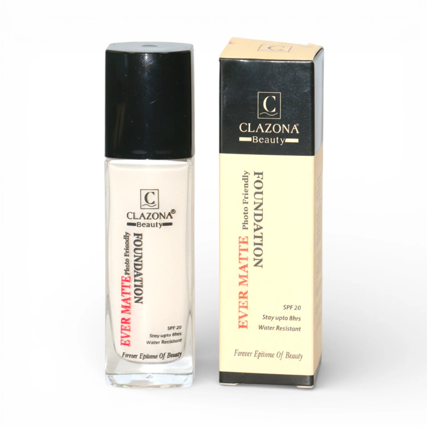 clazona matte foundation spf20 40ml