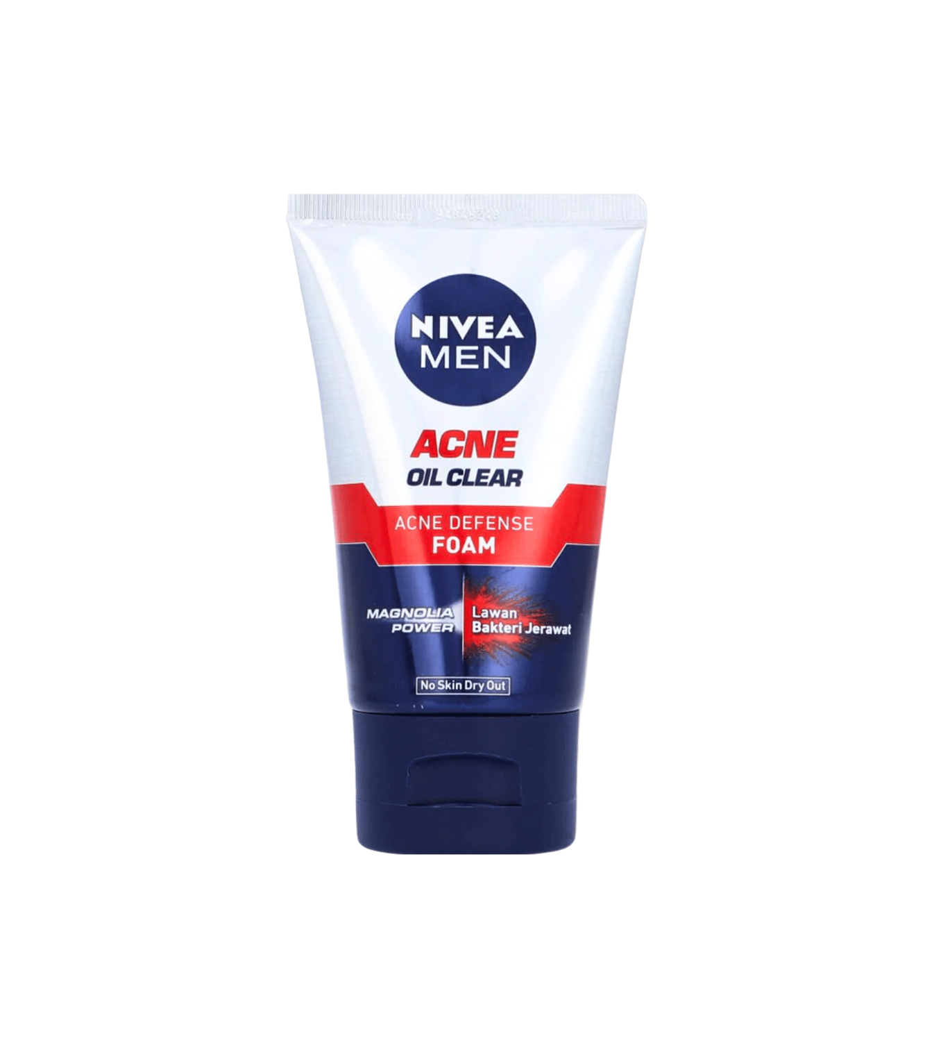 nivea face wash men acne foam 100ml indonesia