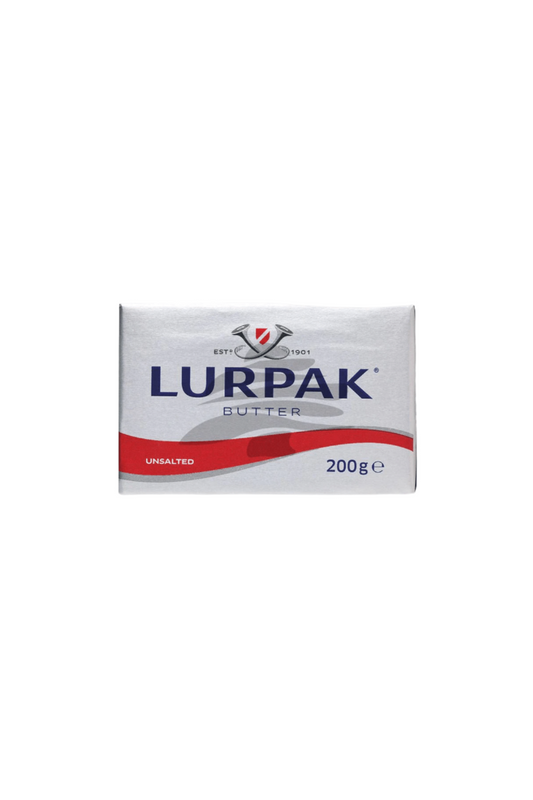 lurpak butter unsalted 200g