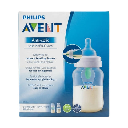 avent feeder anti colic 2pc 260ml scf813/24