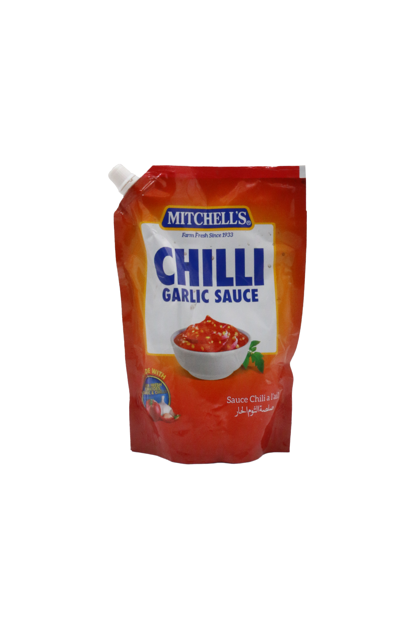 mitchells sauce chilli garlic 800g