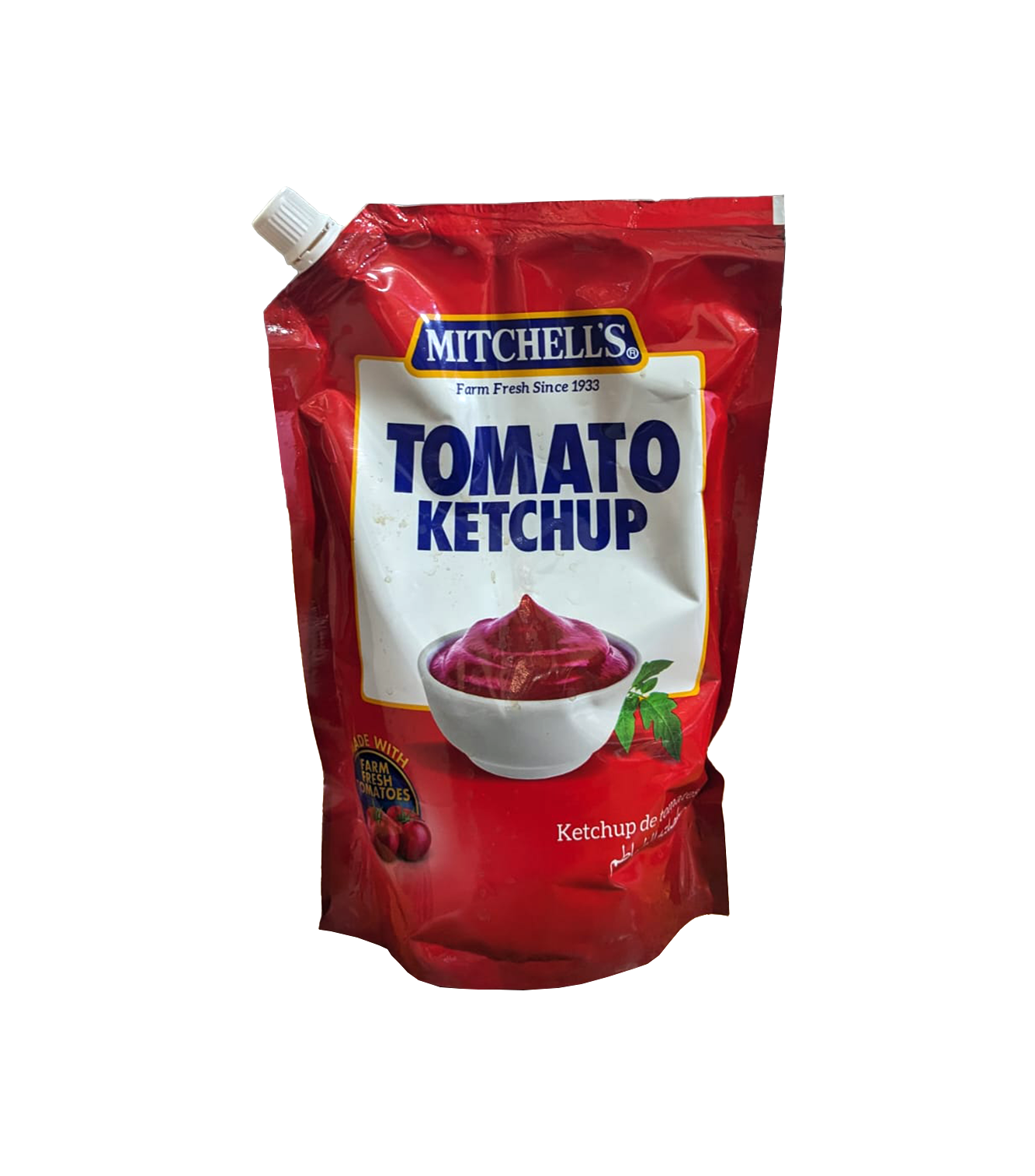mitchells ketchup tomato 800g