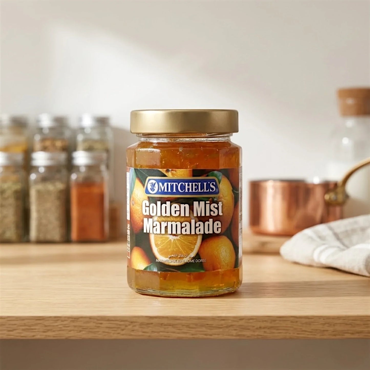 mitchells marmalade golden mist 410g