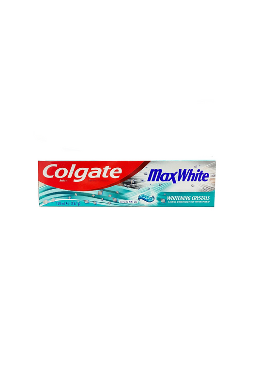 colgate toothpaste max white whitening crystals 100ml china