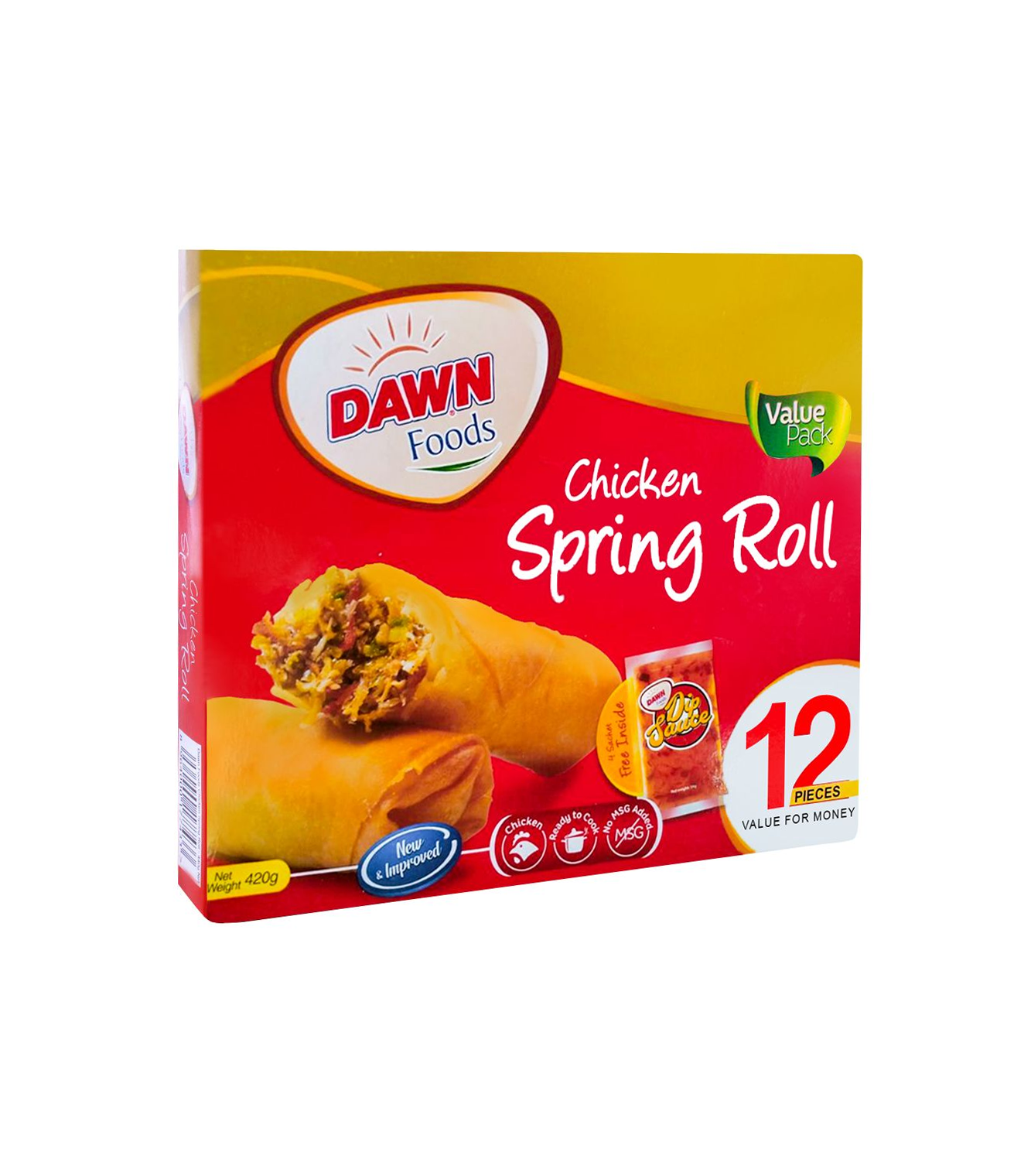 dawn spring roll chicken 420g
